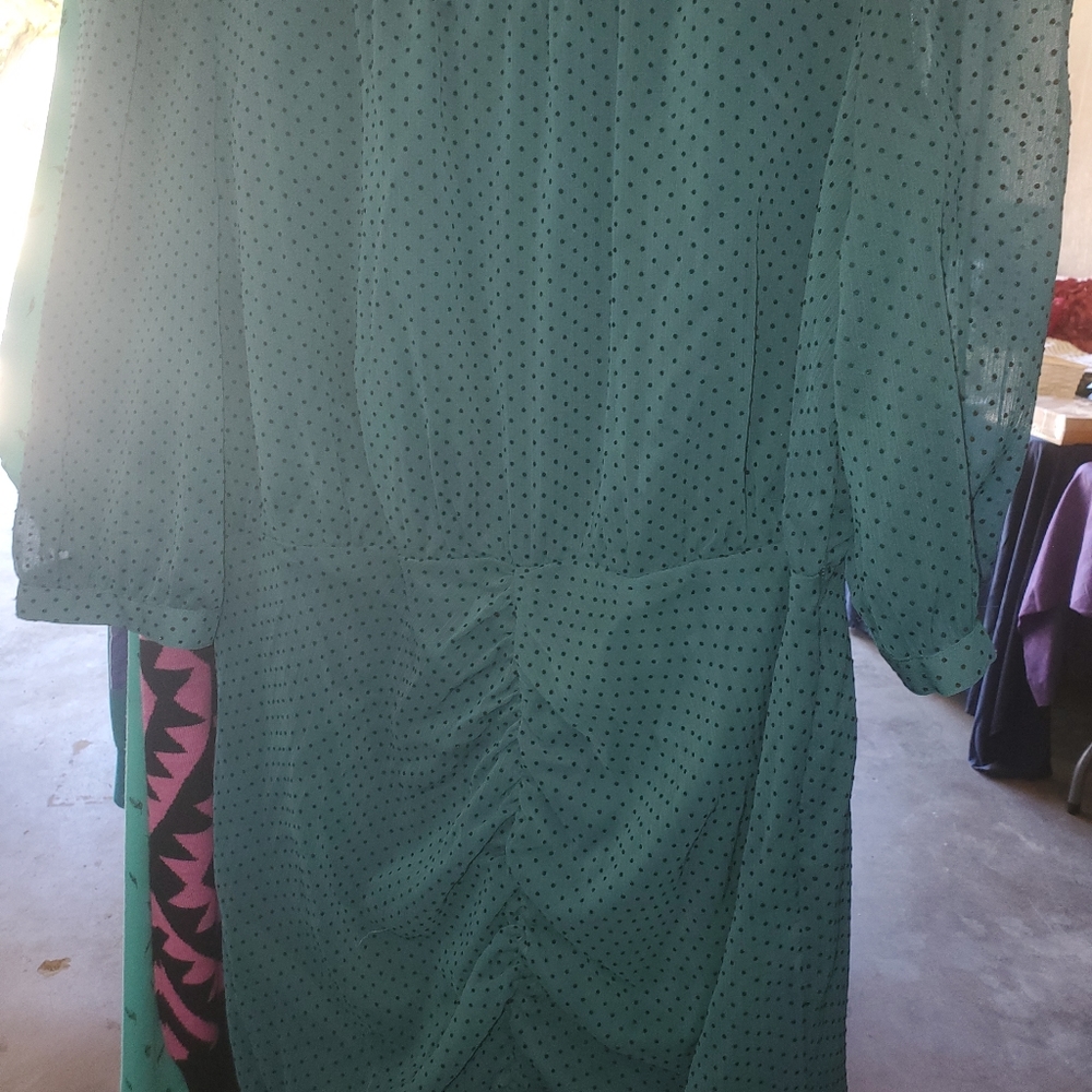 Teal dress